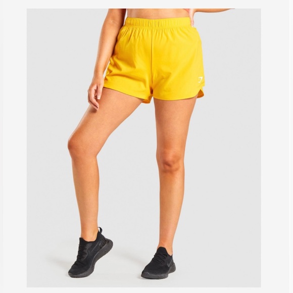 Gymshark Essential Loose Training Shorts - Yellow XL - Picture 2 of 7